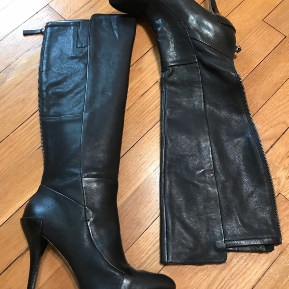 Nine West Knee High Leather Boots - Picture 3 of 3